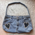 Double Heart Shoulder Bag