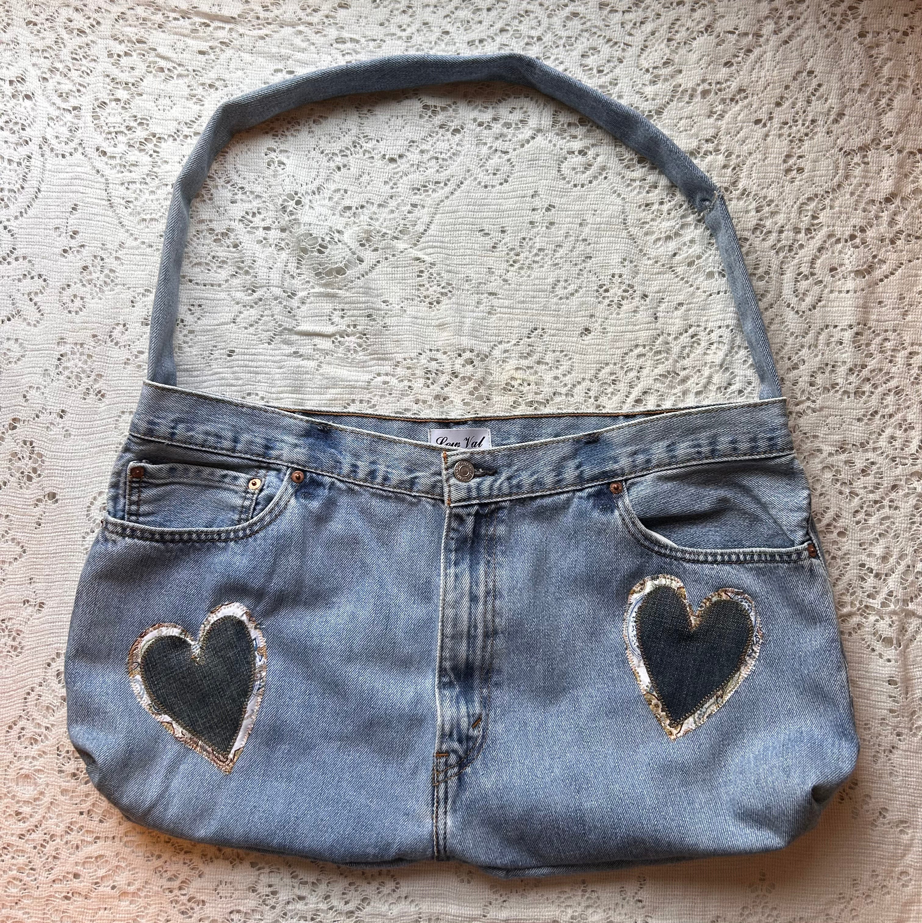 Double Heart Shoulder Bag